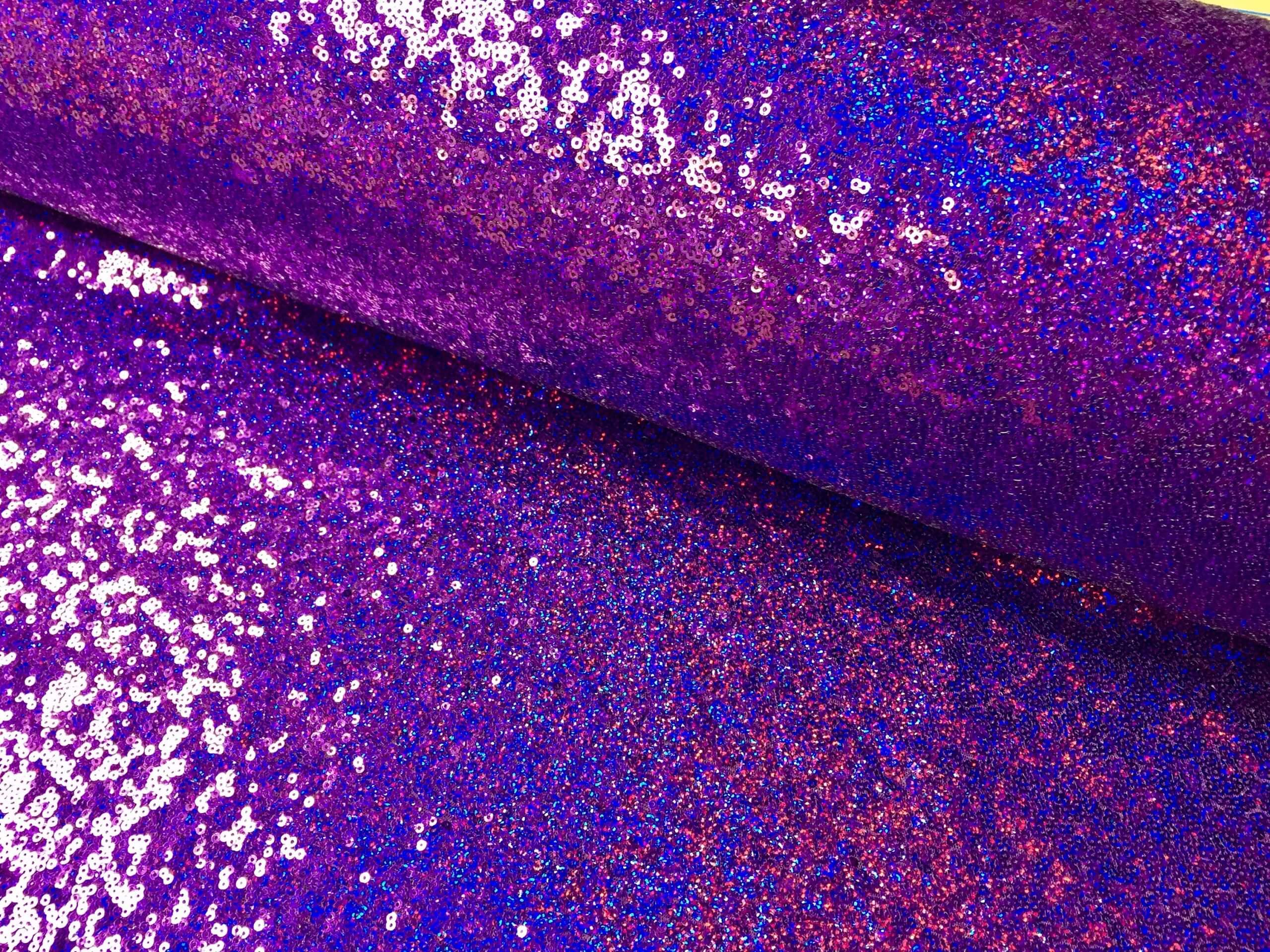 3mm Mini Sequins Fabric Material 1 way stretch 120cm or 47" wide