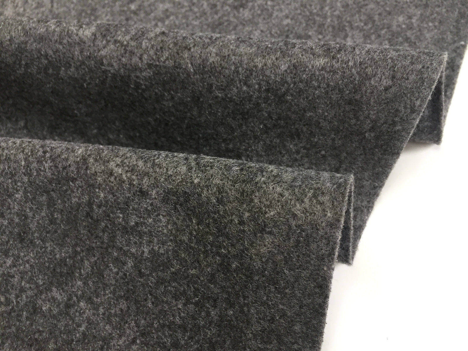 GREY Felt Fabric Material Craft Plain Colours Polyester - 102cm wide ...