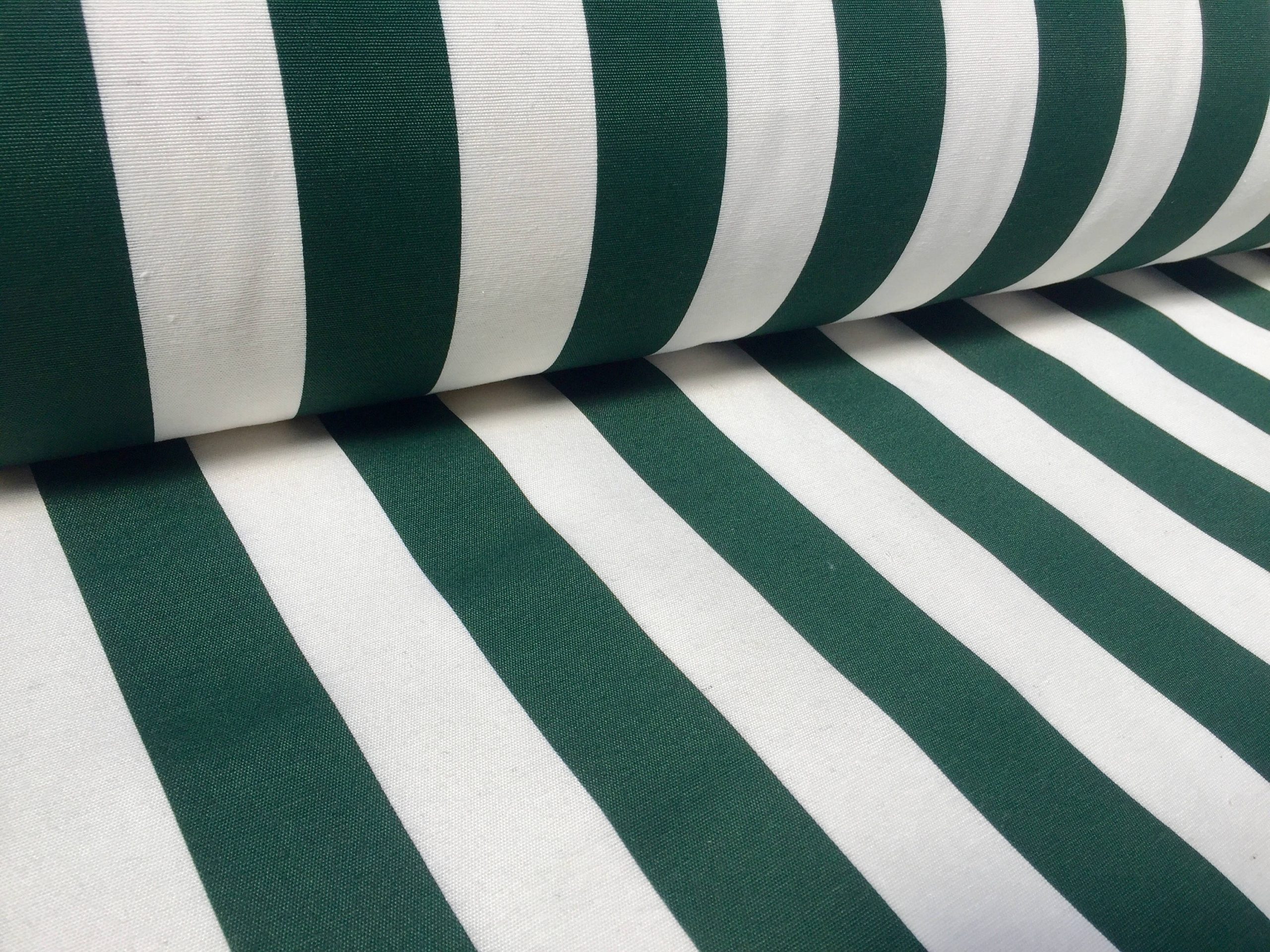 White Striped Fabric - Sofia Stripes Curtain Upholstery Material 