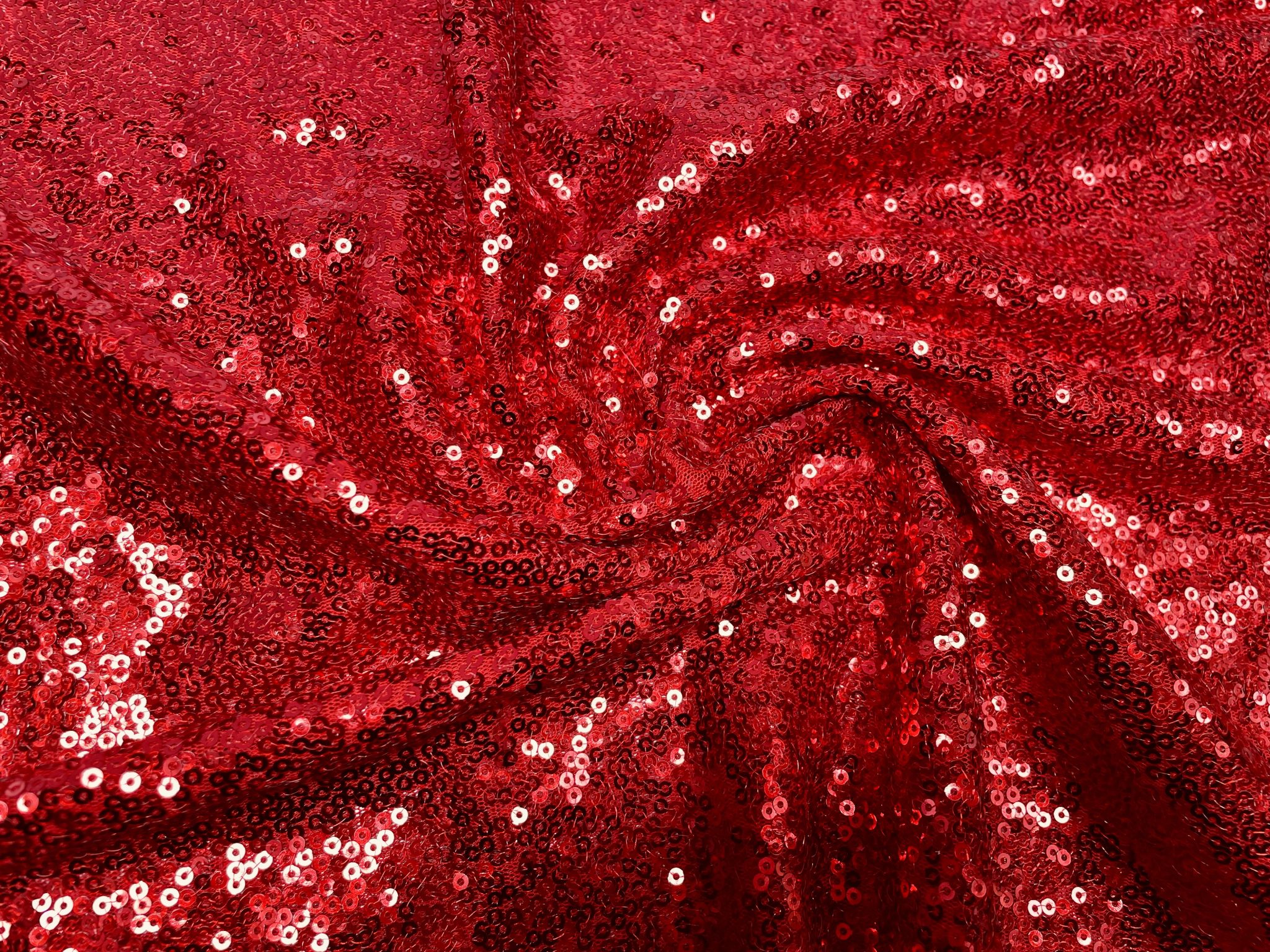 3mm Mini Sequins Fabric Material - 1 way stretch - 130cm or 51