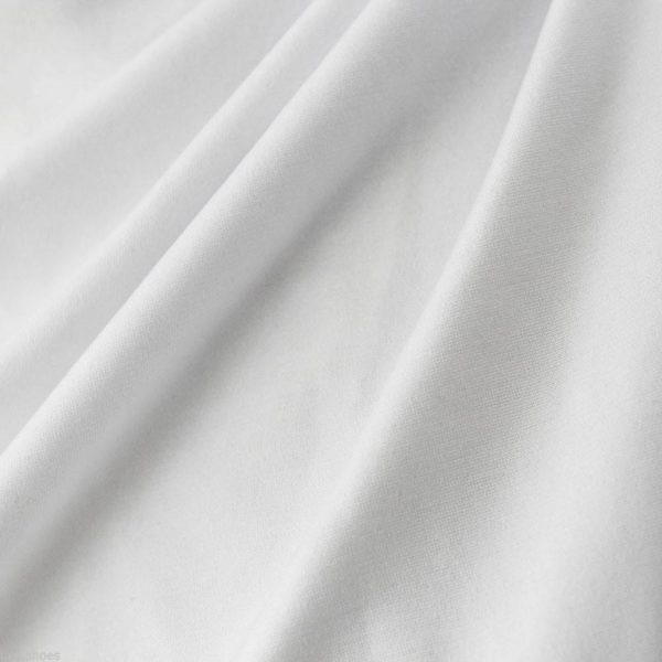 Plain White Pure Cotton Fabric, GSM: 100-150 GSM at Rs 40/meter in
