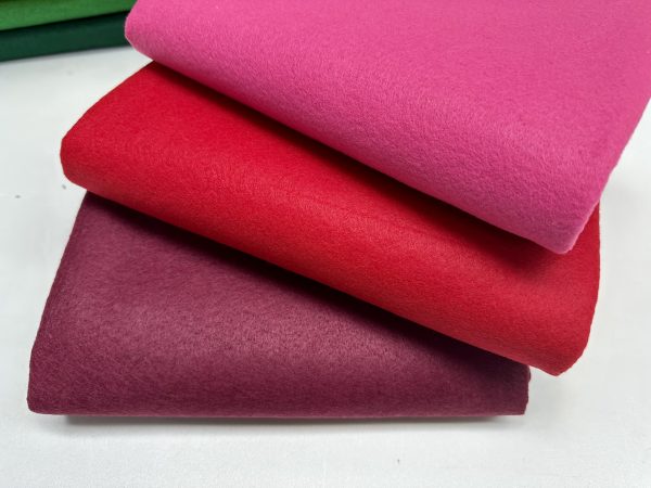 Felt Fabric Material Craft Plain Colours Polyester - 102cm wide - Image 3