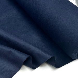 NAVY BLUE Felt Fabric Material Craft Plain Colours Polyester - 102cm Wide