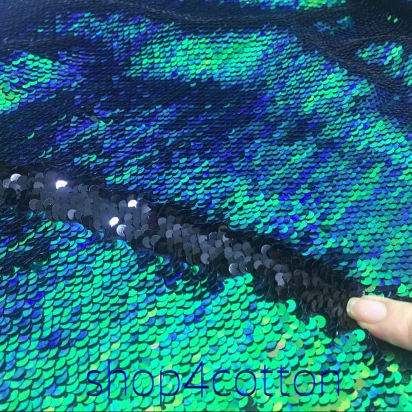 Tissu à Paillettes (sequins) Rouge Et Noir Mat - Vendu Au Yard, Pour Couture Et Costumes