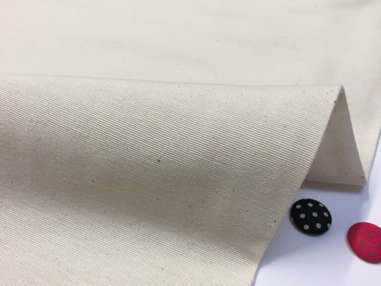 Plain Ottoman Fabric For Curtains Upholstery Cotton Canvas Material