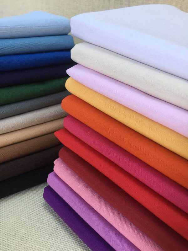 Plain Ottoman Fabric For Curtains Upholstery Cotton Canvas Material 140cm Wide