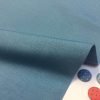 Plain Ottoman Fabric For Curtains Upholstery Cotton Canvas Material 140cm Wide BLUE