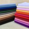 Plain Ottoman Fabric For Curtains Upholstery Cotton Canvas Material 140cm Wide BROWN