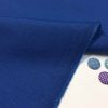 Plain Ottoman Fabric For Curtains Upholstery Cotton Canvas Material 140cm Wide ROYAL BLUE