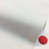 Plain Ottoman Fabric For Curtains Upholstery Cotton Canvas Material 140cm Wide WHITE