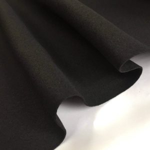 Felt Fabric Material Craft Plain Colours Polyester 102cm Wide BLACK