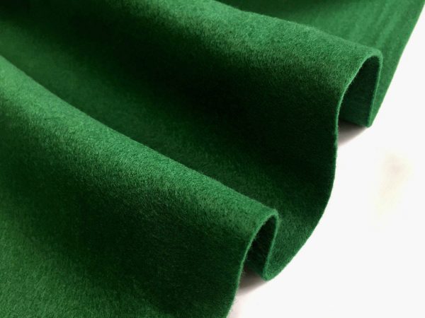 Felt Fabric Material Craft Plain Colours Polyester 102cm Wide DARK GREEN