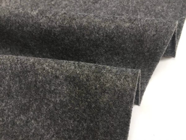 Felt Fabric Material Craft Plain Colours Polyester 102cm Wide GREY