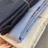 Soft Linen Fabric Material -  100% Linen for Home Decor, Curtains, Clothes - 140cm wide - Plain Navy Blue