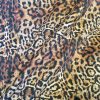 PANTHER LEOPARD Print Cotton Fabric Material - animal print canvas for curtains, upholstery, dress - 55" or 140cm wide