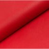 RED Soft Faux Leather Viscose Back Fabric Imitation PU Leather Material for clothes upholstery decor - 145cm wide