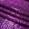 3mm Sequin Fabric - Sparkling Purple Sequins Glitter Pailettes - Wedding Decor Fish Scales Mermaid Tail - 47''/ 120cm wide
