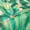 PALMS Palm Fronds Leaf Tree Fabric Tropical Leaves Material for Curtains, Upholstery, Home Decor - digital print fabric - 136cm (54'') wide