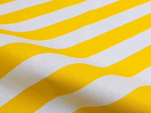 Teflon Waterproof Outdoor Fabric for cushion, gazebo, beach - 140cm wide, sold by metre-Blue,Red,Green,Yellow or Black&White Stripe Material