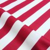 Teflon Waterproof Outdoor Fabric for cushion, gazebo, beach - 140cm wide, sold by metre-Blue,Red,Green,Yellow or Black&White Stripe Material