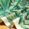 PALMS Palm Fronds Leaf Tree Fabric Tropical Leaves Material for Curtains, Upholstery, Home Decor - digital print fabric - 275cm (108'') wide