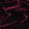 PURPLE Decor Velvet Fabric Soft Strong Velour Stretch Material - home decor, curtains, upholstery, dress - 165cm extra wide