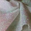 Lurex Metallic Tinsel Fabric Material Stretch - 59"/150cm Wide - Sparkling Metallic Shimmer Color - Iridescent Pink