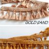 Fringe Tassel Trim Garland, Bobble Ribbon, Tape with Tassels for curtains fabric craft – 16 colours – any length