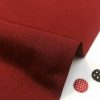 BURGUNDY Plain Ottoman Fabric For Curtains Upholstery Cotton Canvas Material – 55"/140cm Wide