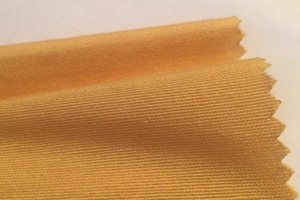 MUSTARD Plain Ottoman Fabric For Curtains Upholstery Cotton Canvas Material – 55"/140cm Wide