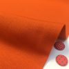 ORANGE Plain Ottoman Fabric For Curtains Upholstery Cotton Canvas Material – 55"/140cm Wide
