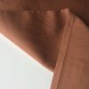Plain 60SQ Cotton Fabric Material Brown 100% Cotton for curtains, mask, scrubs – 150cm Wide – Pure Brown
