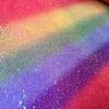 3mm Sparkling GAY PRIDE Striped Rainbow Sequins Material 2 Way Stretch Fish Scales Fabric for Masks Carnival Crafts – 51"/130cm Wide