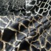 Animal Fur Spangles Sequin Fabric Soft 2 Way Stretch Material Giraffe Print Short Pile Faux – 53"/135cm Wide