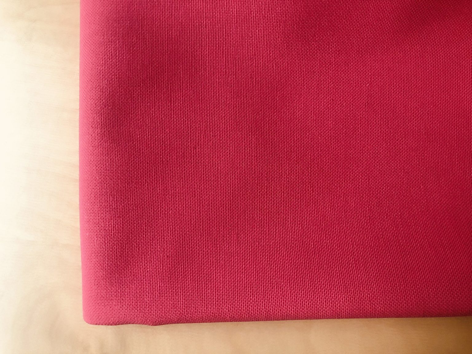 FUCHSIA PINK- Plain Medium Weight Cotton Fabric For Dressmaking ...