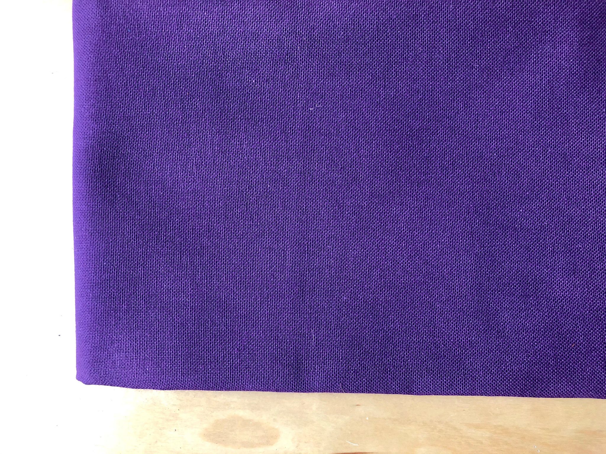 PURPLE - Plain Medium Weight Cotton Fabric For Dressmaking Curtains ...