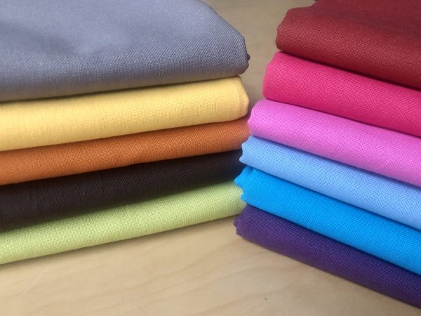 TURQUOISE - Plain Medium Weight Cotton Fabric For Dressmaking Curtains Light Upholstery Canvas Material - 110"/280cm Extra Wide - Image 5
