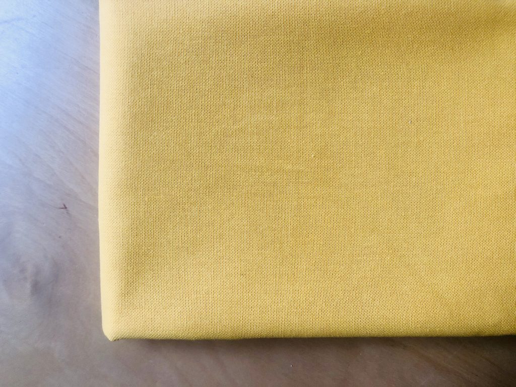 YELLOW - Plain Medium Weight Cotton Fabric For Dressmaking Curtains ...