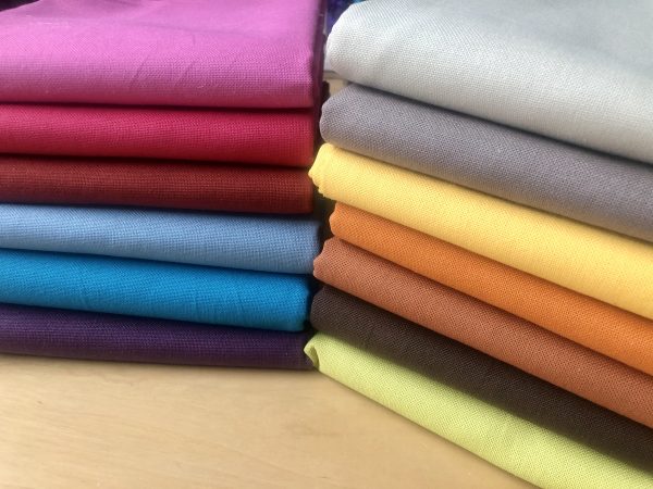 YELLOW - Plain Medium Weight Cotton Fabric For Dressmaking Curtains Light Upholstery Canvas Material - 110"/280cm Wide - Image 3