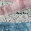 BABY PINK – Brush Fringe Tassels Textile Cut Pillow Trimming, Piping, Cushion Trim, Curtains, Home Decor – 40mm Wide – Any LENGTH
