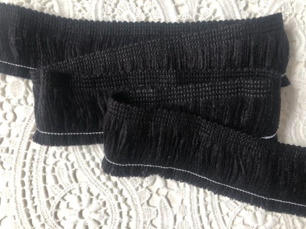 Brush Fringe Tassels Textile Cut Pillow Trimming, Piping, Cushion Trim, Curtains, Home Decor - 40mm Wide - ANY LENGTH - Image 3