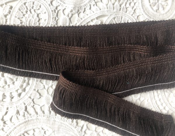 Brush Fringe Tassels Textile Cut Pillow Trimming, Piping, Cushion Trim, Curtains, Home Decor - 40mm Wide - ANY LENGTH - Image 5