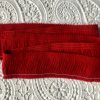 RED – Brush Fringe Tassels Textile Cut Pillow Trimming, Piping, Cushion Trim, Curtains, Home Decor – 40mm Wide – Any LENGTH