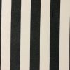 Black & White Striped DRALON Outdoor Fabric Acrylic Teflon Waterproof Upholstery Material For Cushion Gazebo Beach – 63"/160cm Wide