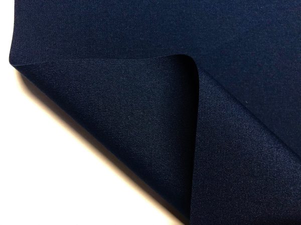 Navy Blue Plain DRALON Outdoor Fabric Solid Acrylic Teflon Waterproof Upholstery Material For Cushion Gazebo Beach – 125"/320cm Wide