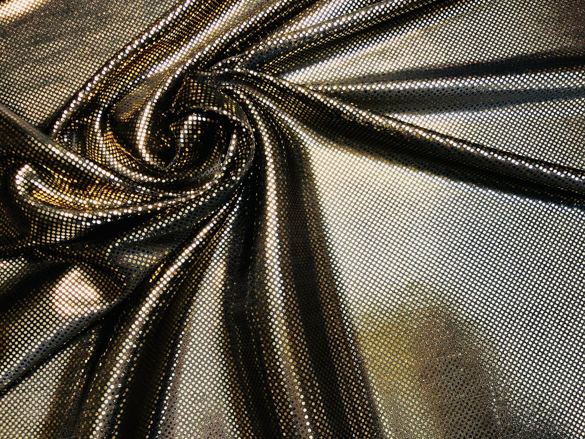 Lame Foil Disco Shiny Glitter Party Lightweight Fabric Sparkling 2 Way