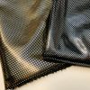 Lame Foil Disco Shiny Glitter Party Lightweight Fabric Sparkling 2 Way Stretch Material – 57"/146cm wide – Gold & Black