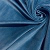 LUX Velvet Fabric Super Soft Strong Velour Material Home Decor Curtains Upholstery Dressmaking – 59"/150 cm Wide – NAVY BLUE