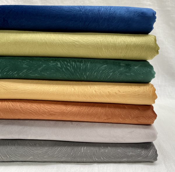 Embossed Velvet Fabric Super Soft Velour Material Home Decor Curtains Upholstery Dressmaking - 59 "/ 150 cm Wide - DARK GREEN - Image 7