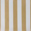 Beige & White Striped DRALON Outdoor Fabric Acrylic Teflon Waterproof Upholstery Material For Cushion Gazebo Beach – 63"/160cm Wide